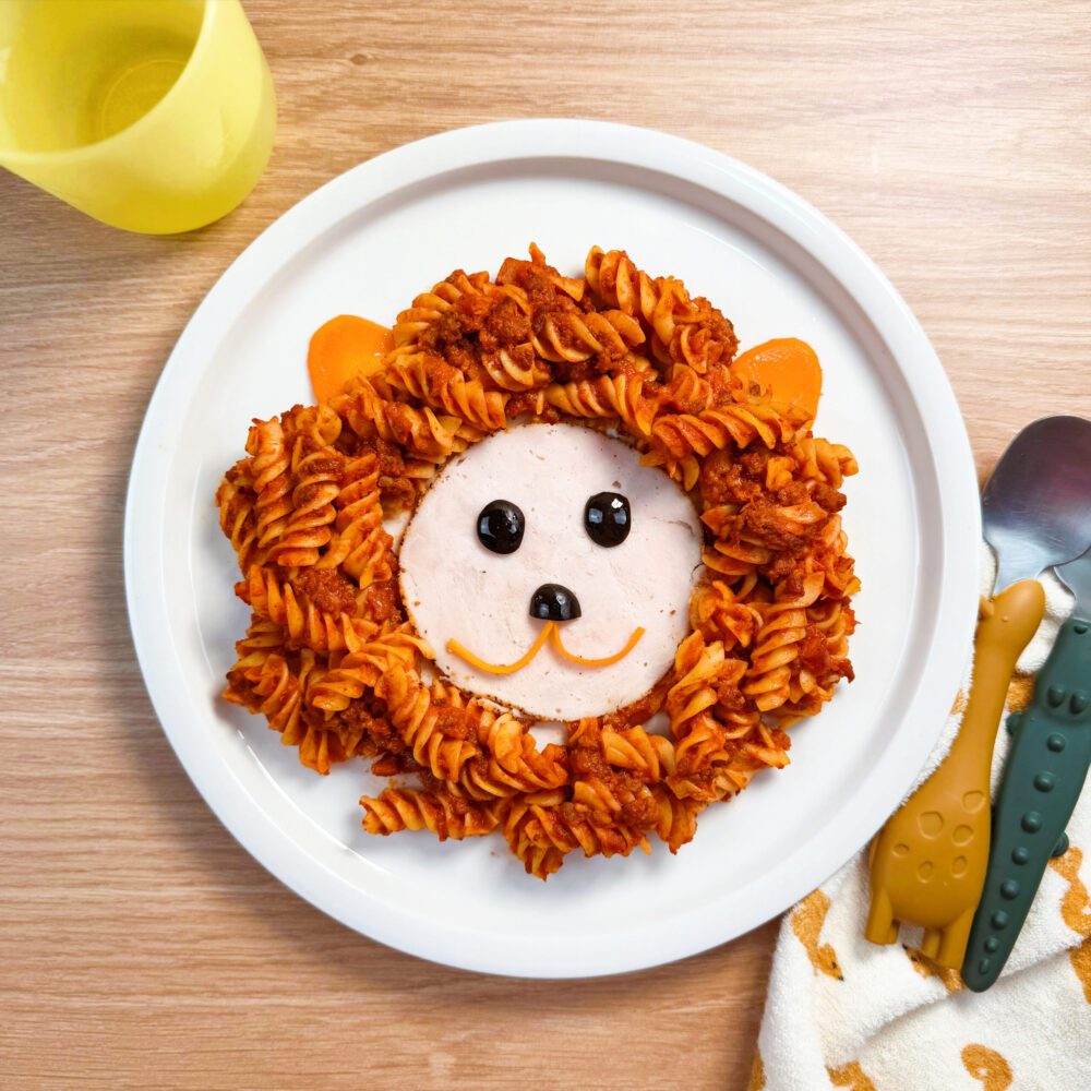 Tortellini à la sauce bolognese, jambon blanc de dinde